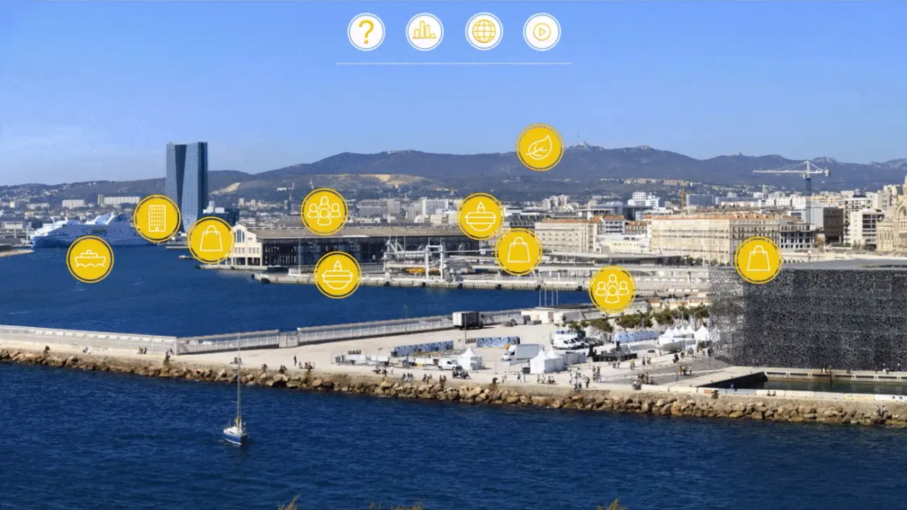Exemple d'image interactive d'un panorama
