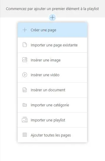 Ajouter un élément