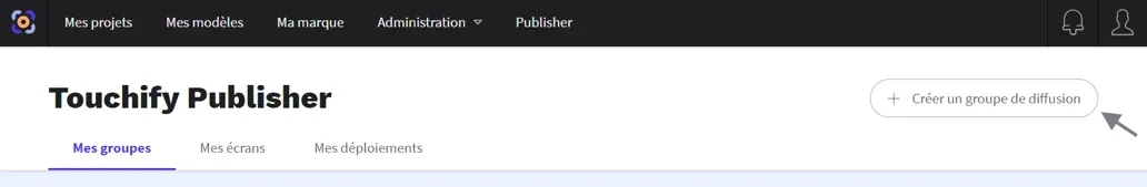 Créer un groupe de diffusion