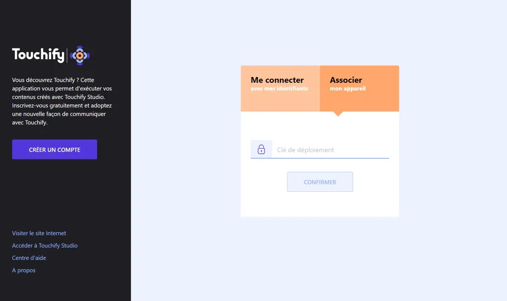 Association d'écran sur Android